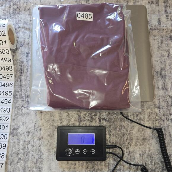 Lularoe Shirt Womens Small Burgundy Jana Short Sleeve V Neck Tunic Stretch NEW - Picture 9 of 9